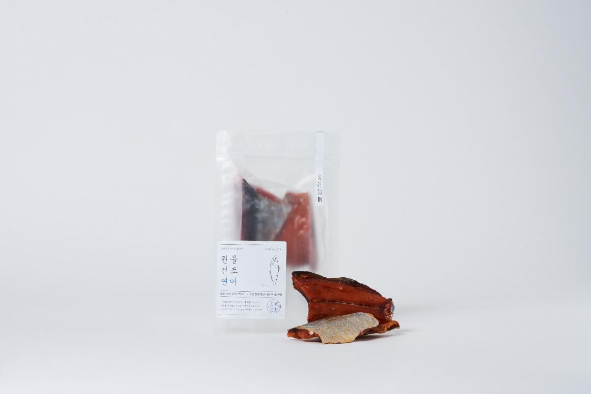 원물건조 그대로 연어 85g