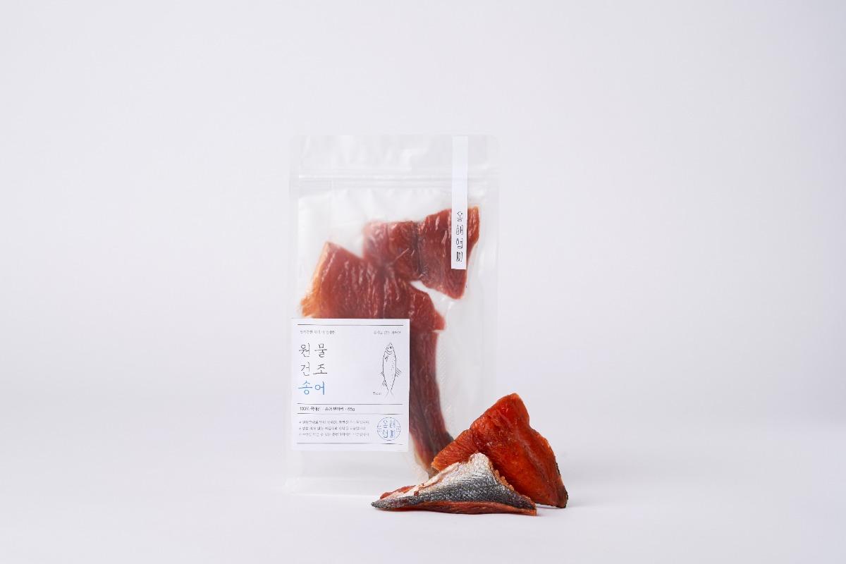 원물건조 그대로 송어 65g