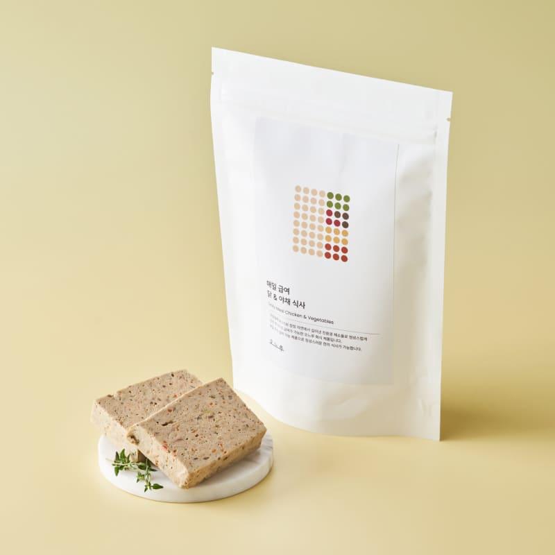 매일 급여 닭&야채 식사(50g*4)