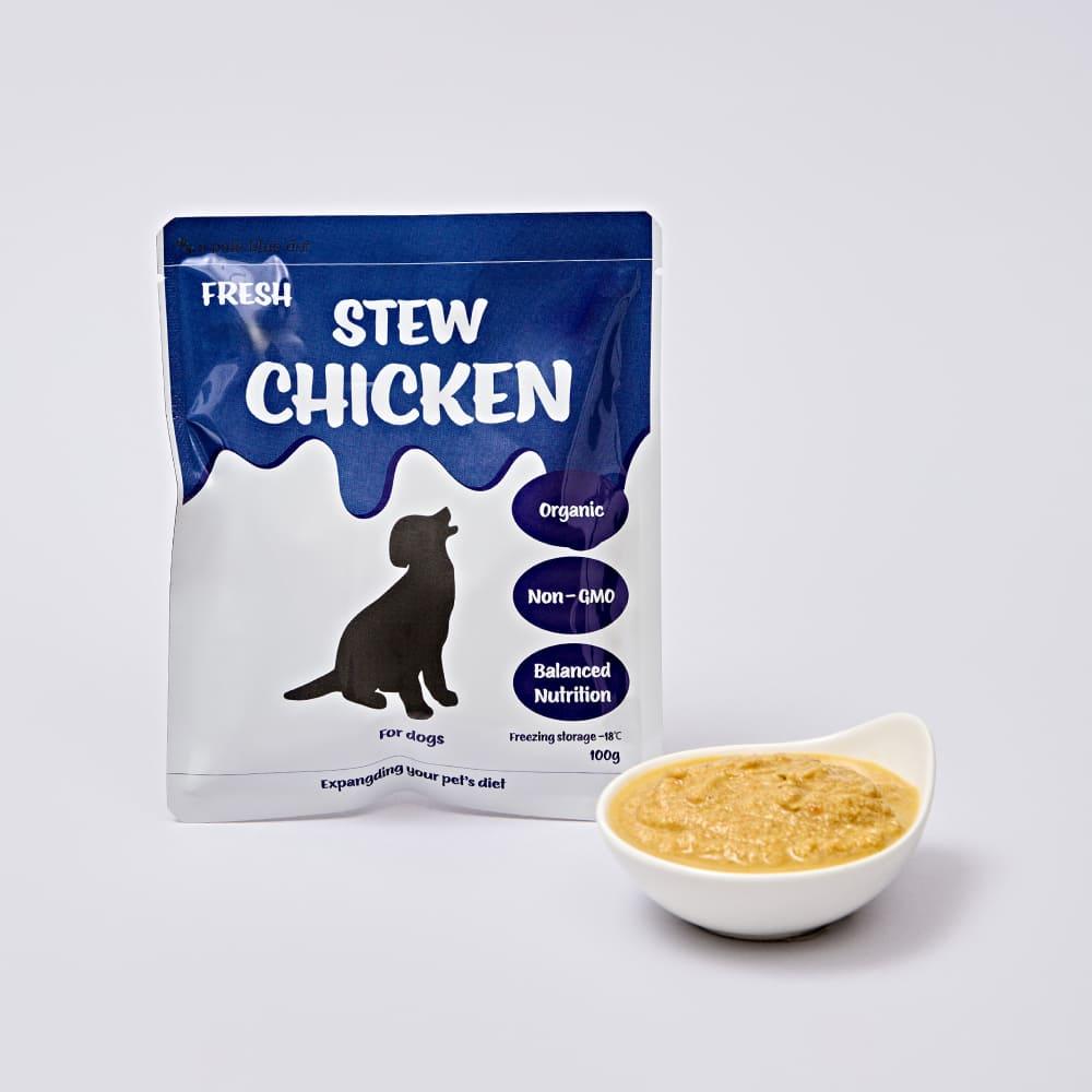 반려견 스튜 닭