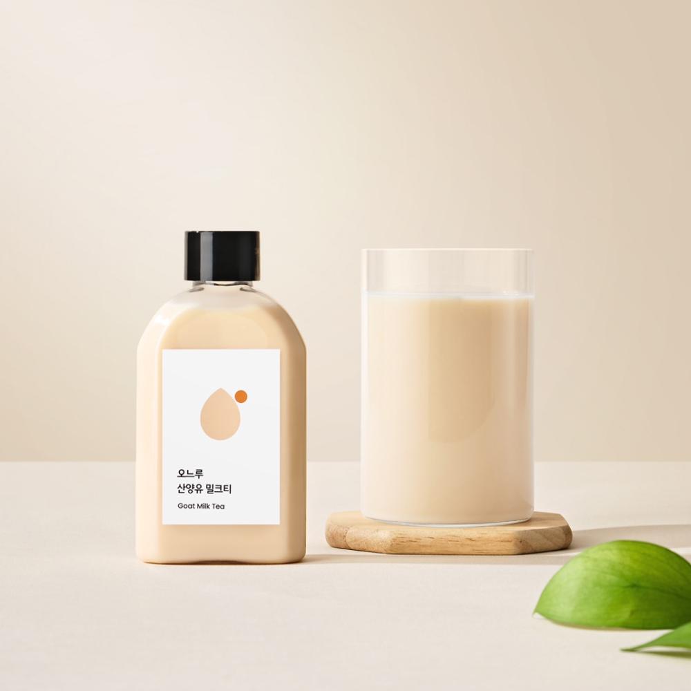 산양유 밀크티