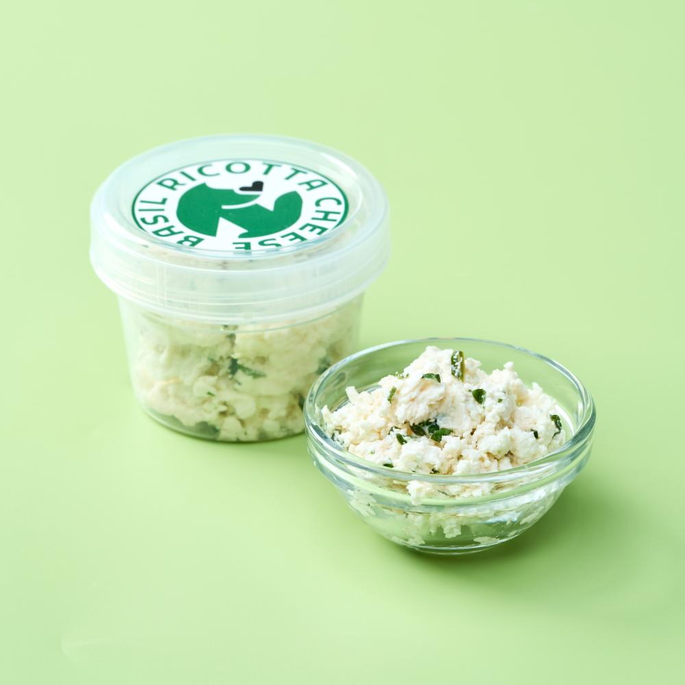 바질 리코타 치즈